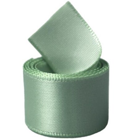 Papilion R07430538056450YD 1.5 in. Single-Face Satin Ribbon 50 Yards - Celadon R07430538056450YD